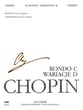 Rondo in C Major and Variations in D Major piano sheet music cover